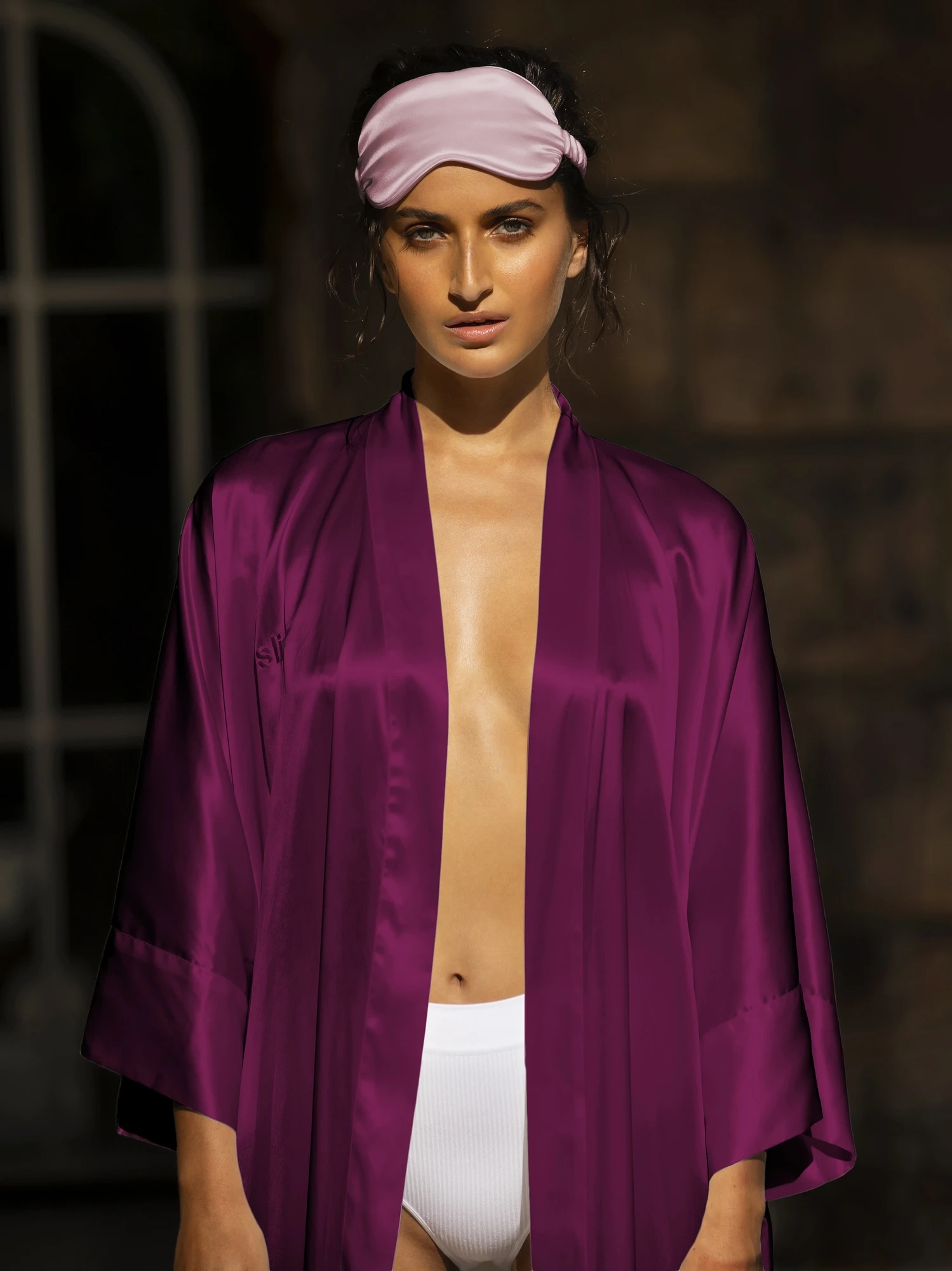Alternative Image Slip Pure S Ilk Robe