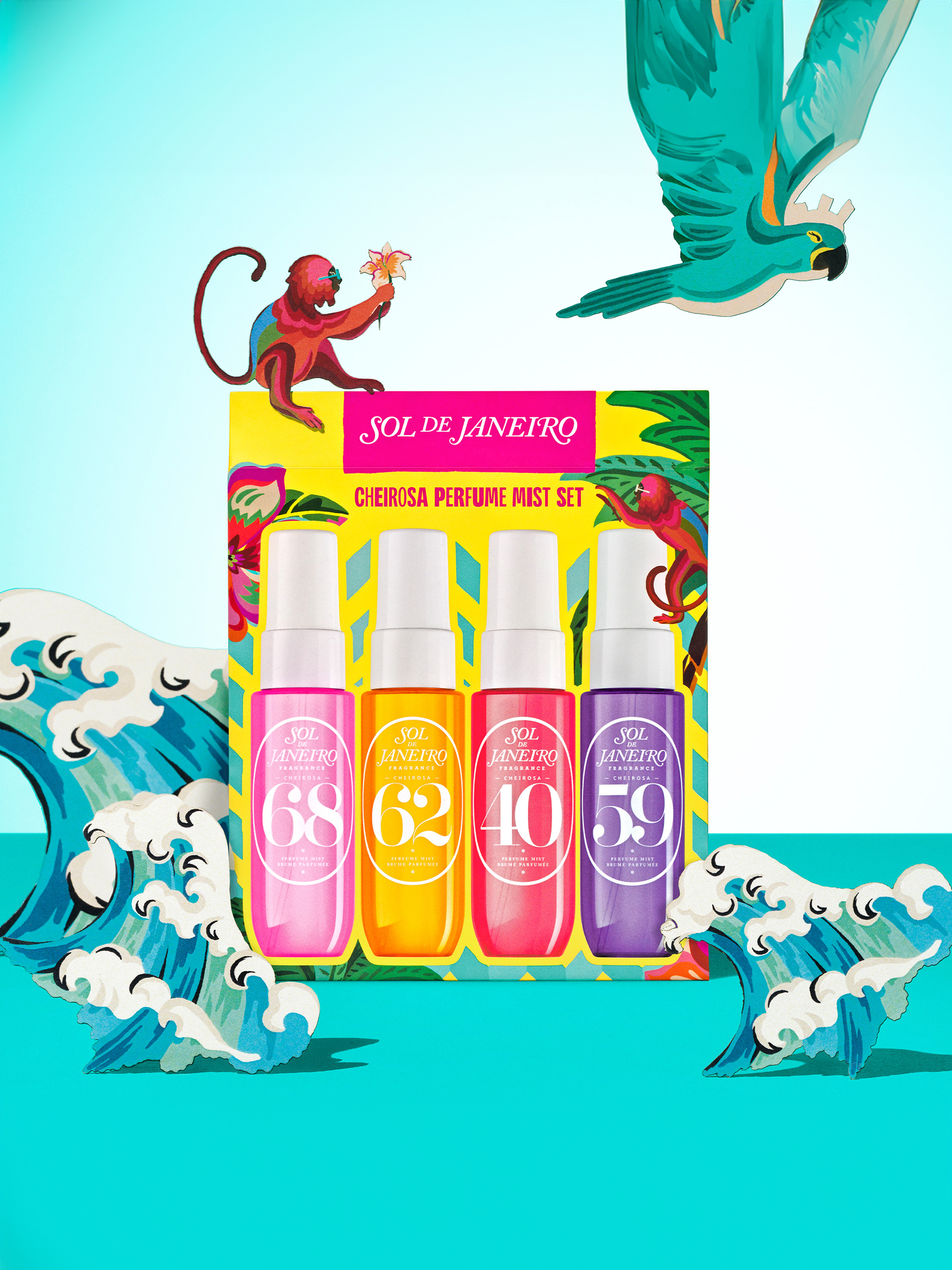 Sol de Janeiro Perfume Mist Set 4点セット SOL DE JANEIRO Perfume Mist Discovery Set (4 x 30ml
