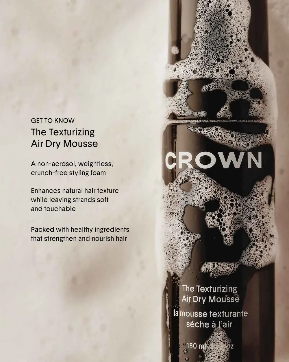 Alternative Image Crown Affair The Texturising Air Dry Mousse