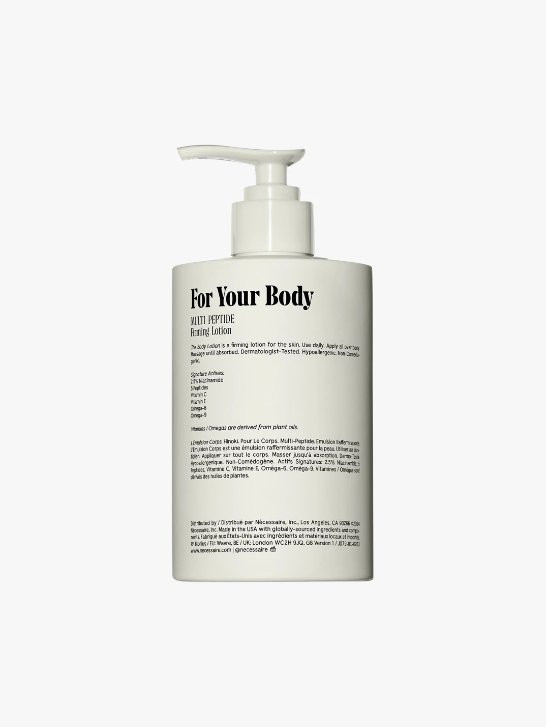 Alternative Image Necessaire The Body Lotion Hinokiwith Pump