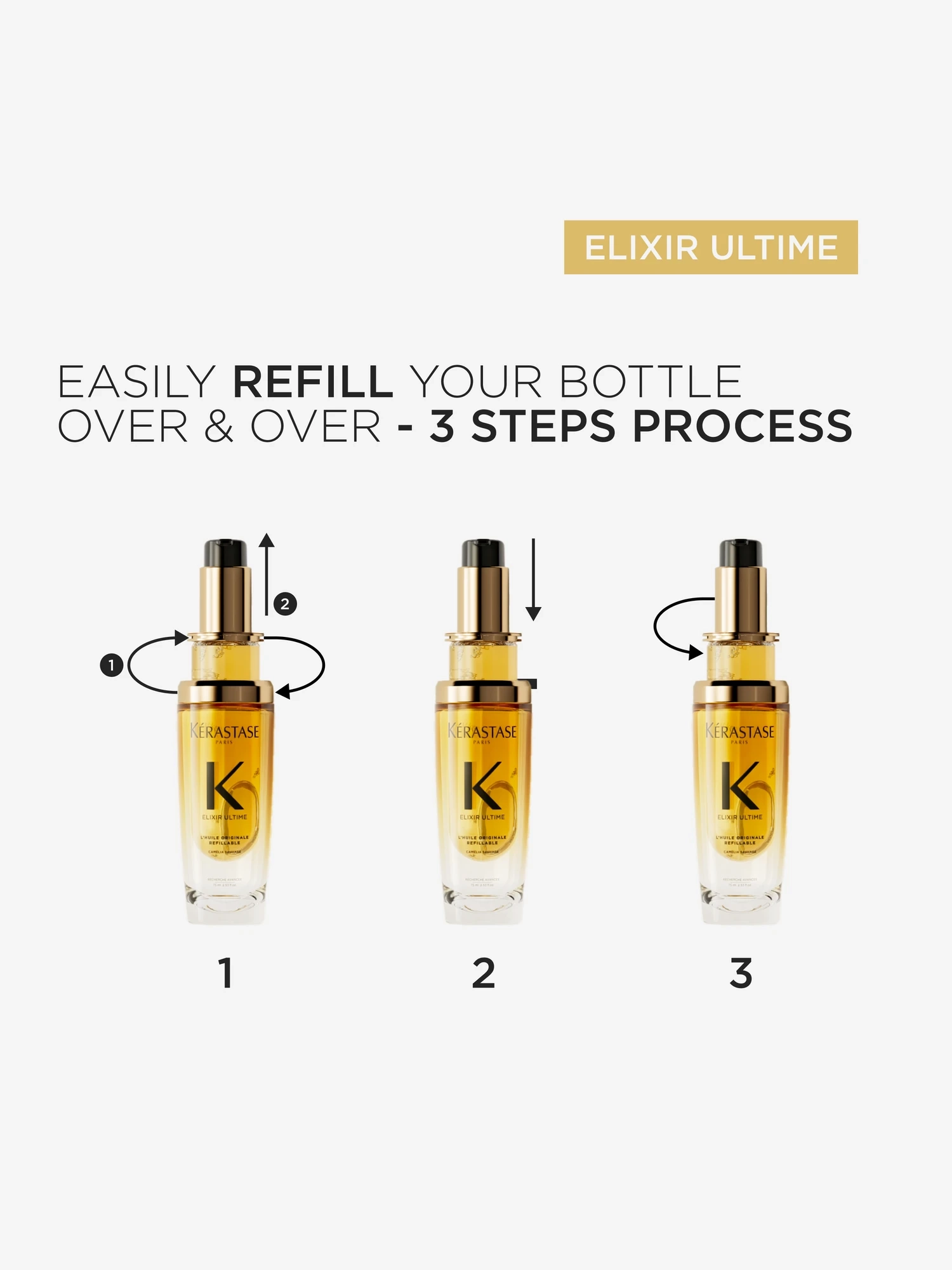 Alternative Image Kerastase Elixir Oil Refillable