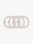 Alternative Image Slip Pure Silk Scrunchies White