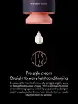 Alternative Image Dyson Chitosan Pre Style Cream Straight To Wavy Light100ml