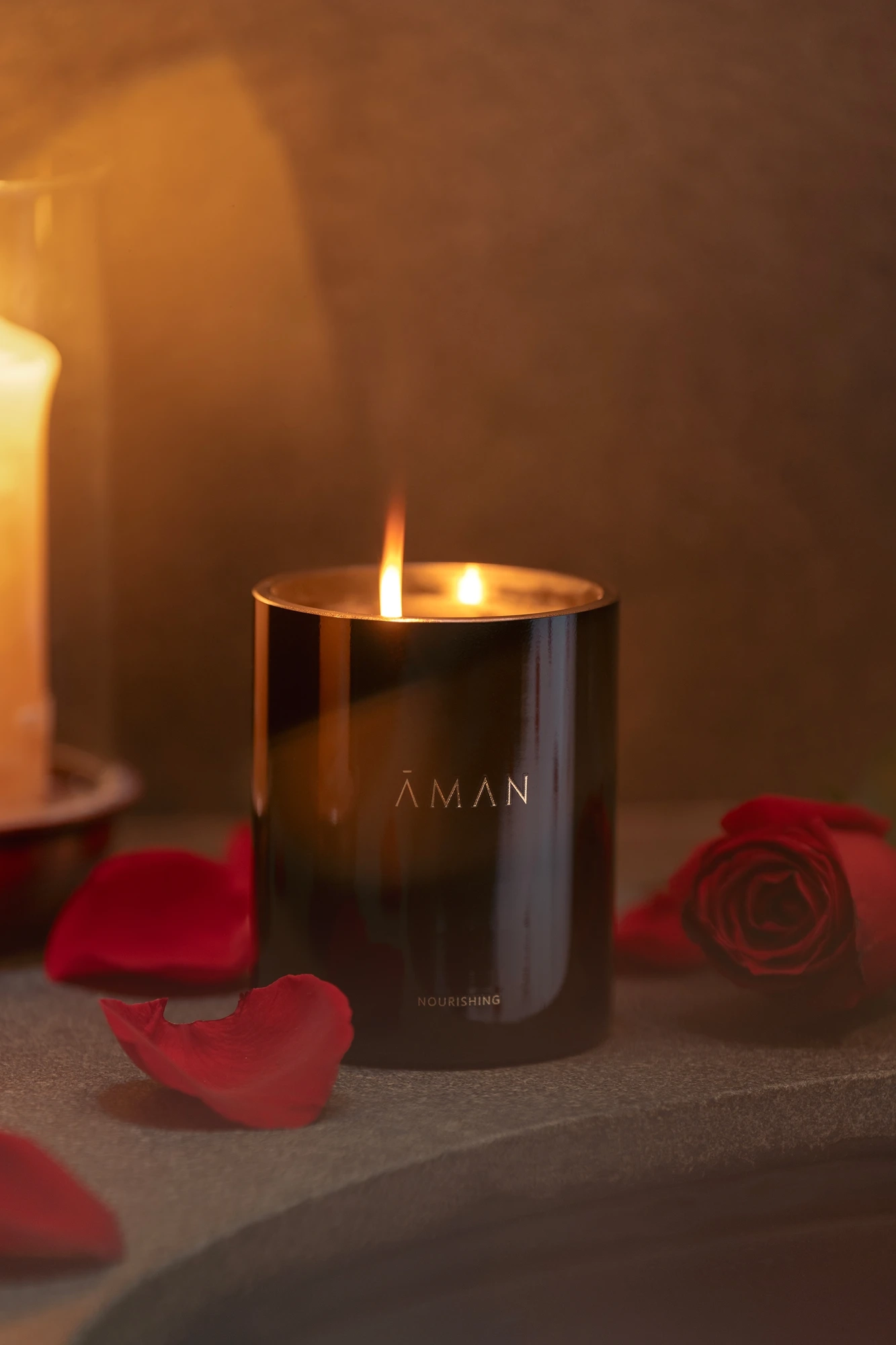 キャンドル AMAN NOURISHING CANDLE 220g Aman Nourishing Candle 220G | MECCA