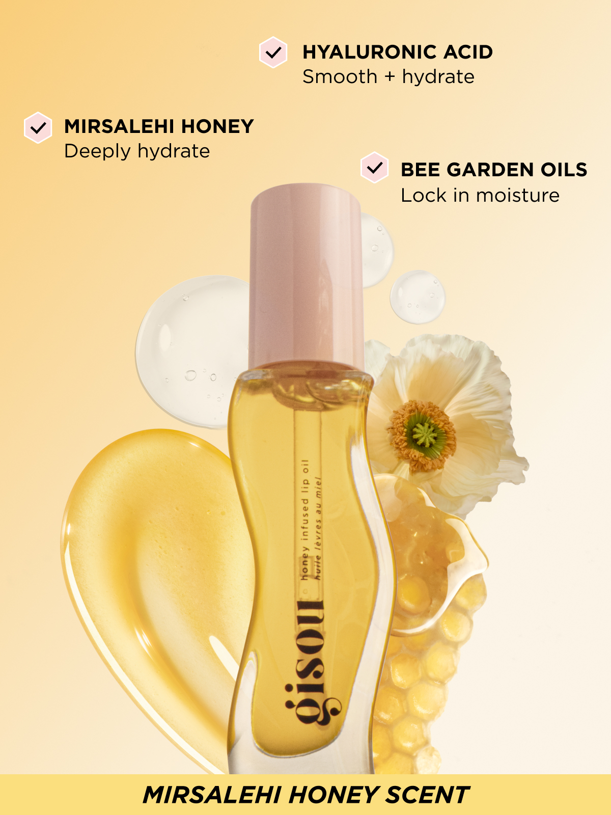 Alternative Image Gisou Honey Infused Lip Oil