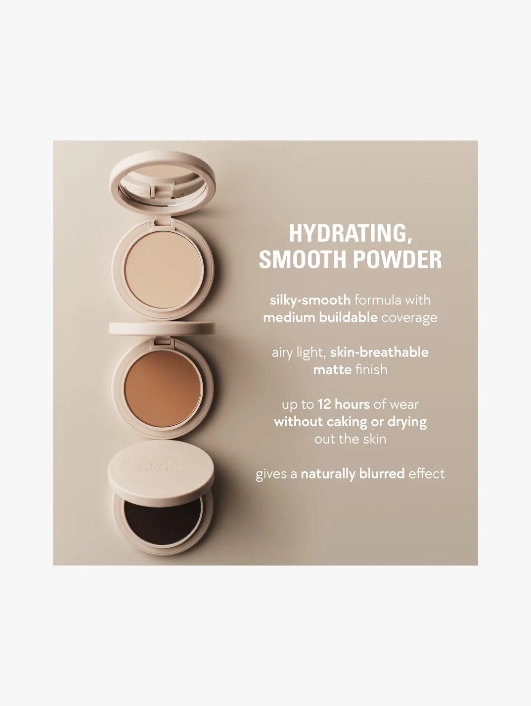 Alternative Image Kylie Cosmetics Natural Blur Powder Foundation