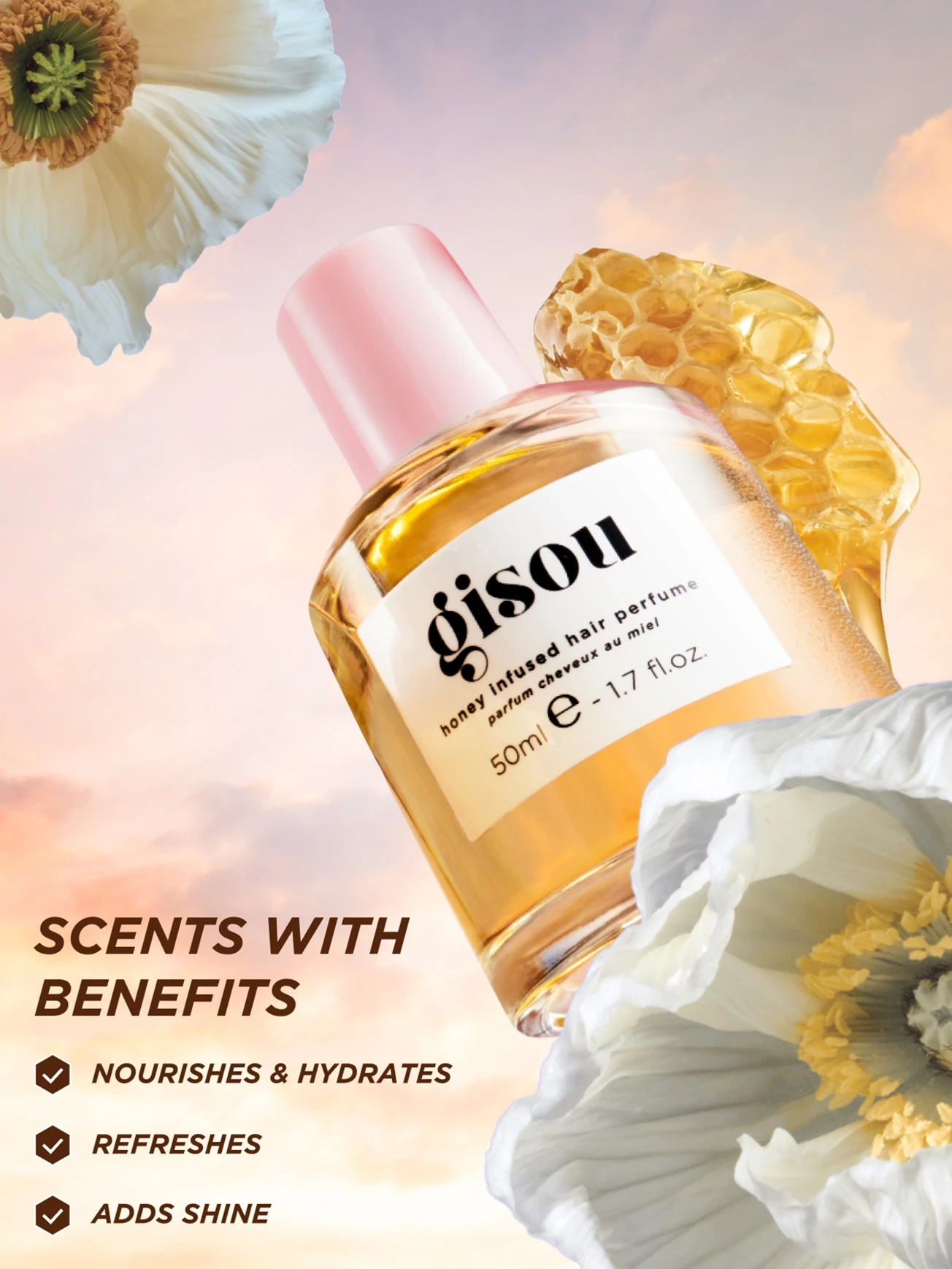 Gisou - Honey Infused Hair Perfume | MECCA