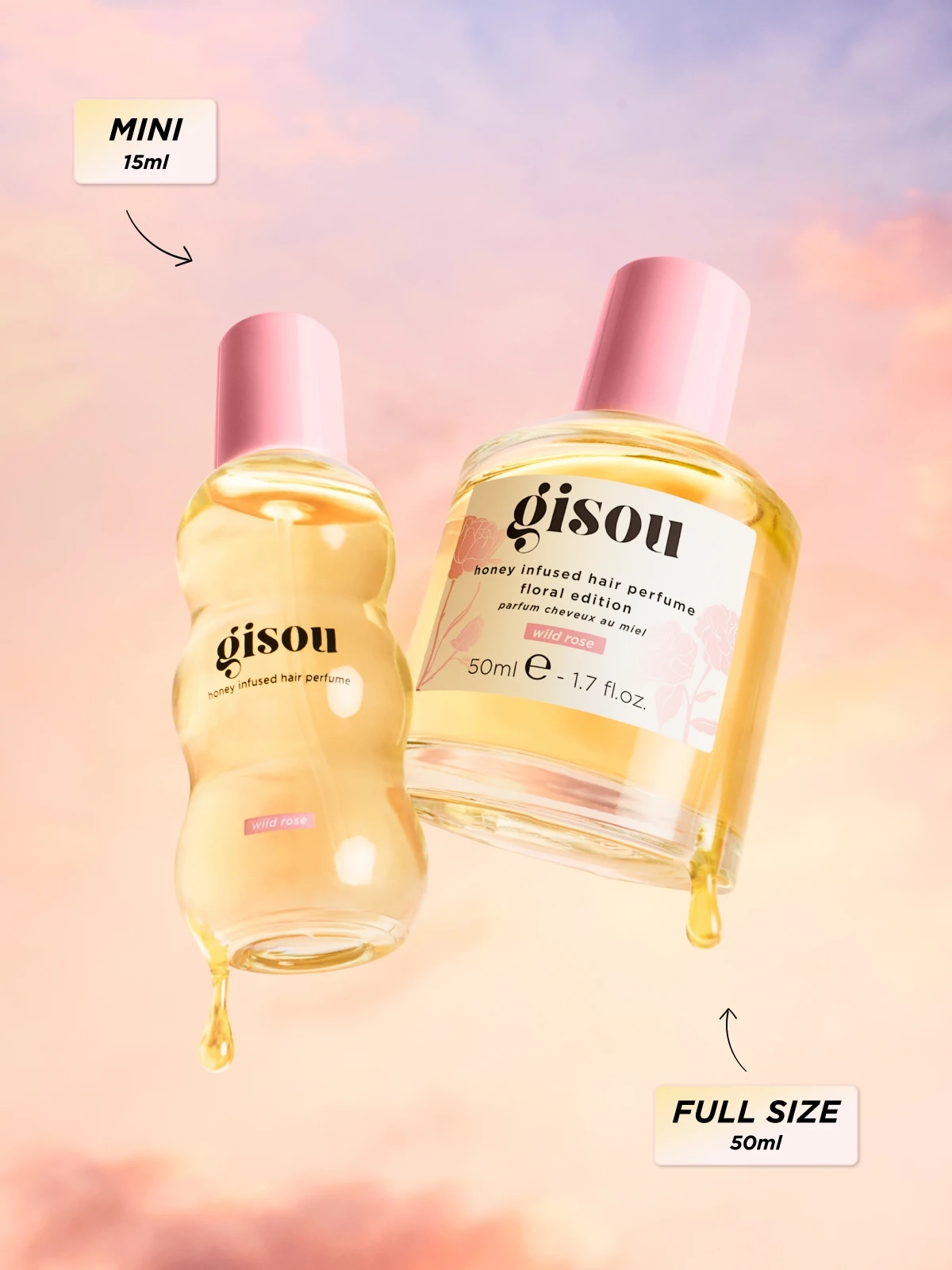 Alternative Image Gisou Hair Perfume Wild Rose