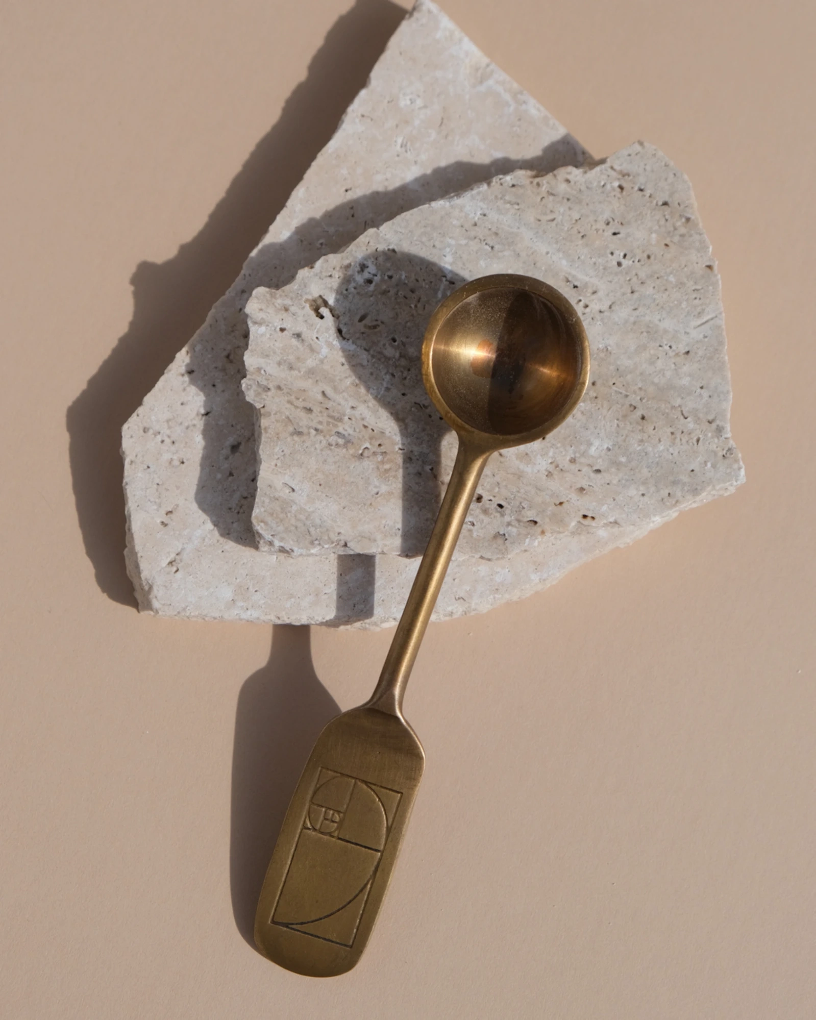 Alternative Image The Gut Co Brass Spoon