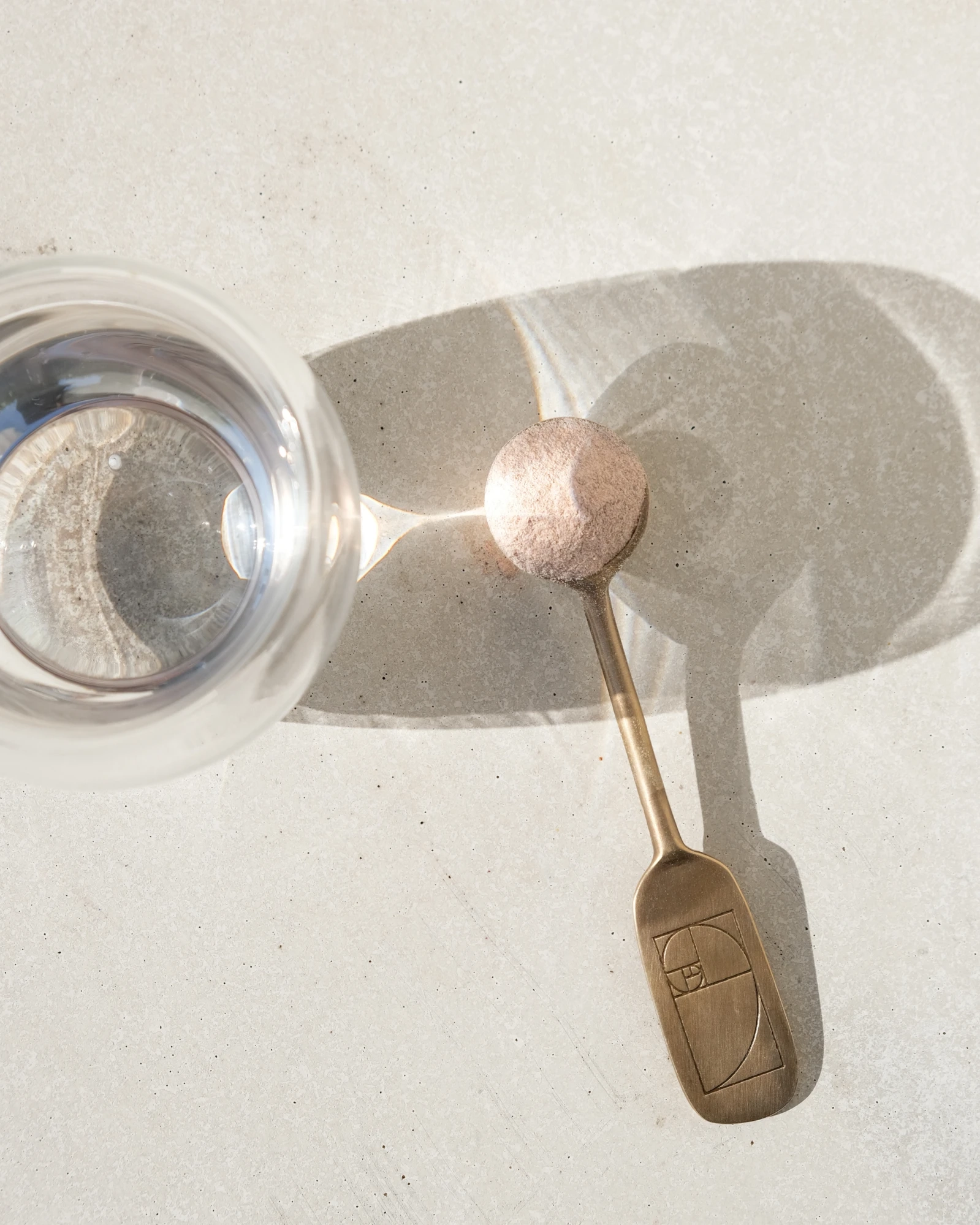 Alternative Image The Gut Co Brass Spoon