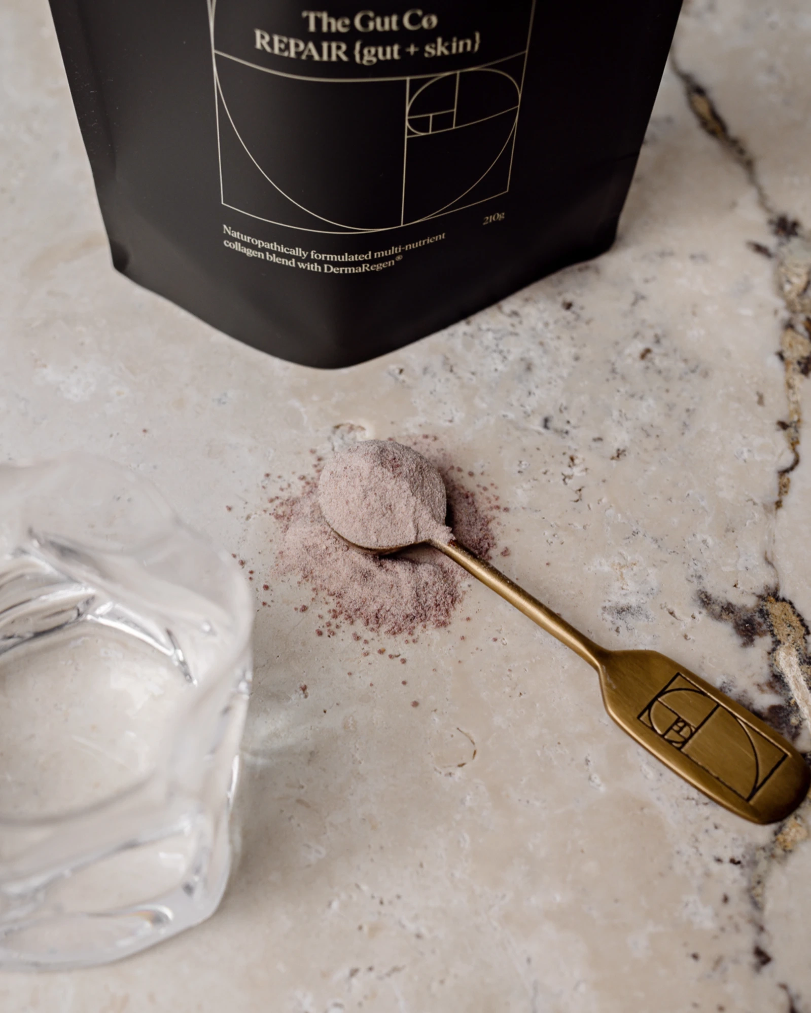 Alternative Image The Gut Co Brass Spoon