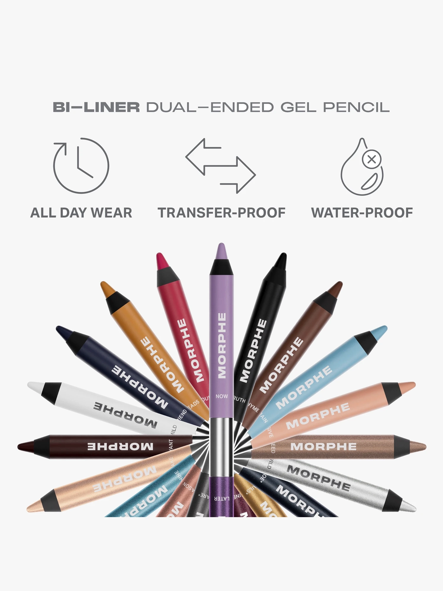 Alternative Image Morphe Bi Liner Dual Ended Gel Pencil