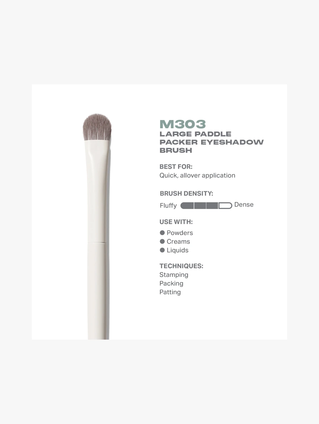 Alternative Image Morphe M303 Large Paddle Packer Eyeshadow Brush