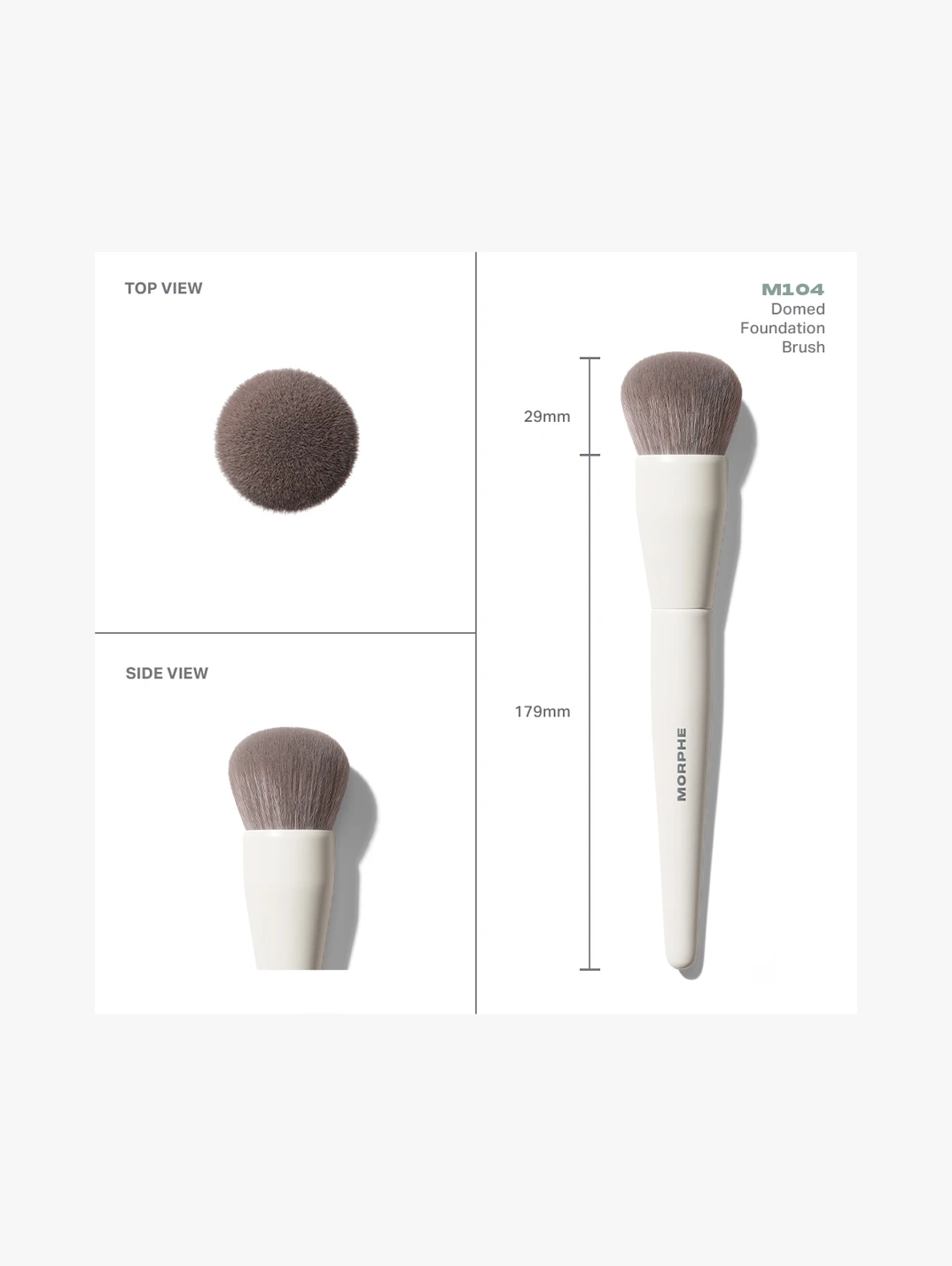 Alternative Image Morphe M104 Domed Foundation Brush