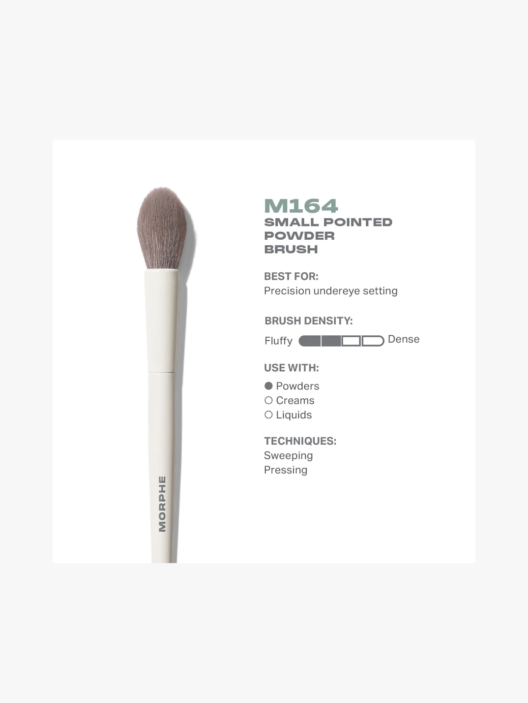 Alternative Image Morphe M164 Small Pointed Powder Brush