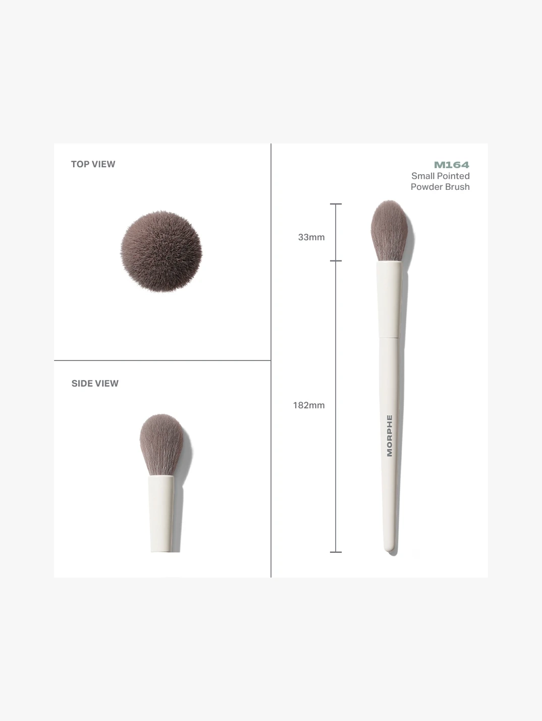 Alternative Image Morphe M164 Small Pointed Powder Brush