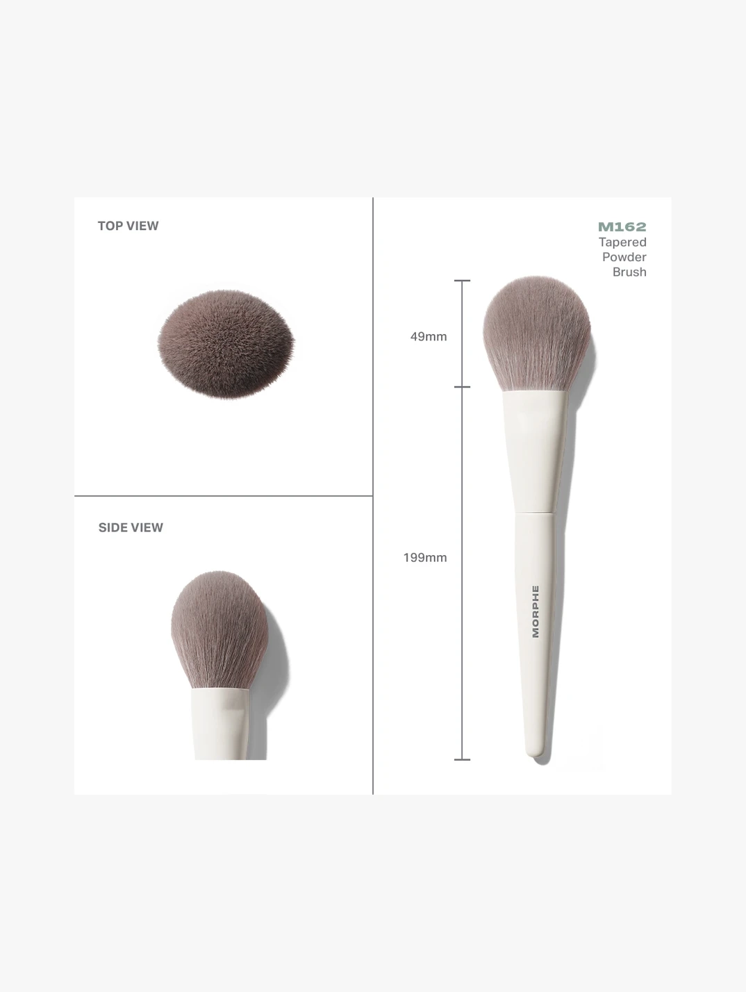 Alternative Image Morphe M162 Tapered Powder Brush
