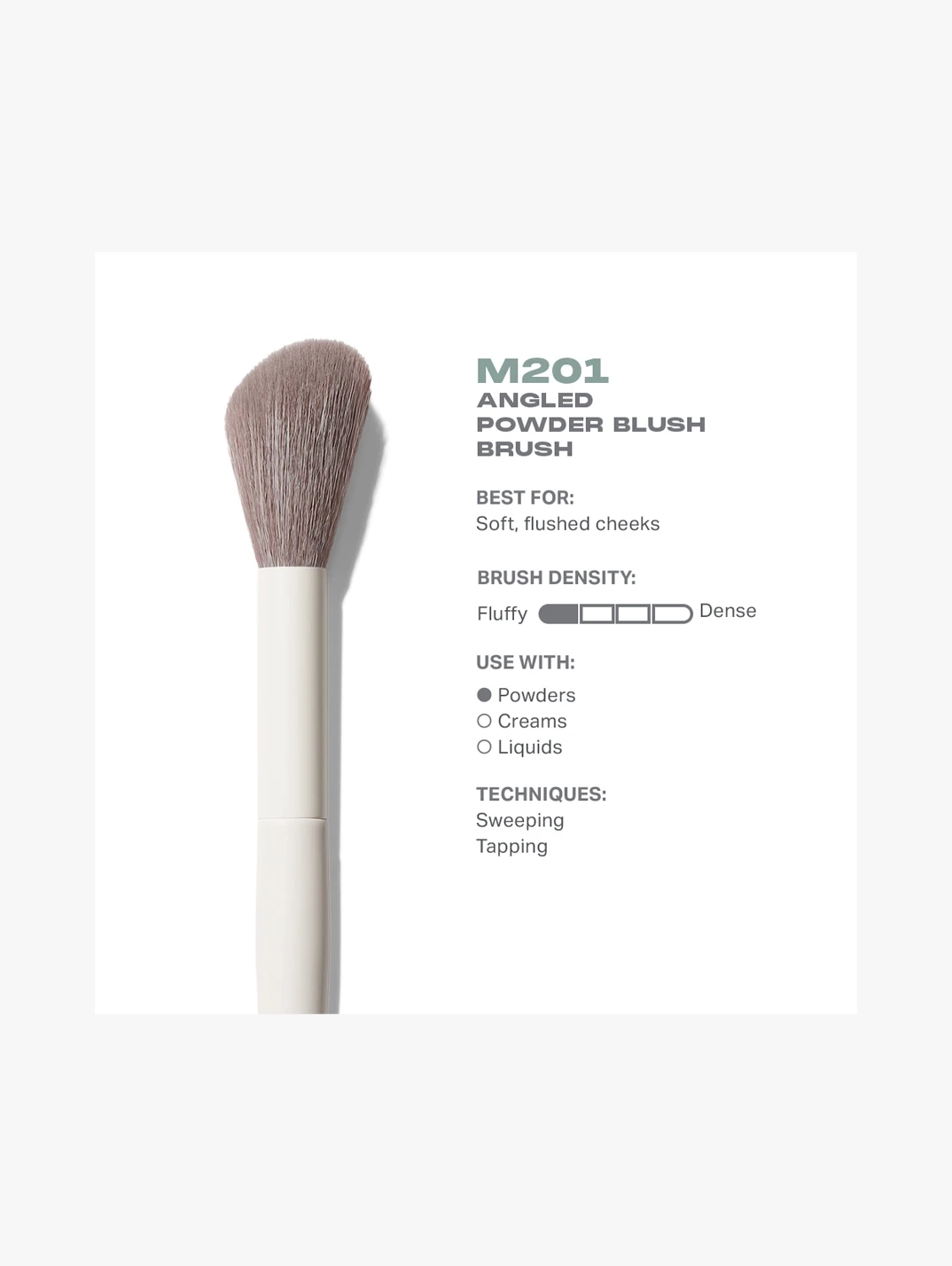 Alternative Image Morphe M201 Angled Powder Blush Brush