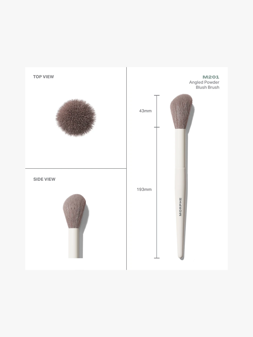 Alternative Image Morphe M201 Angled Powder Blush Brush