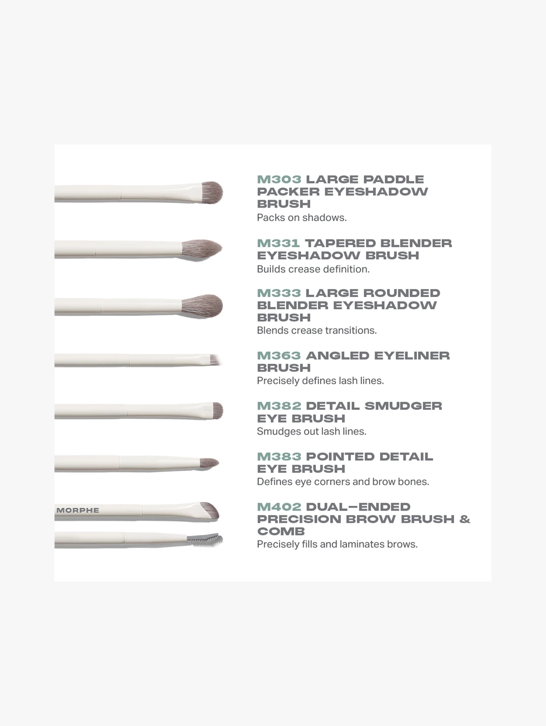 Alternative Image Morphe Eye Want It All Brush Set