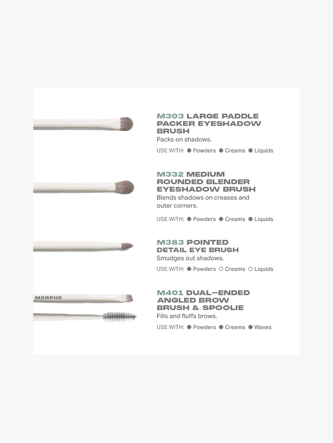 Alternative Image Morphe Best Of Blends Brush Set