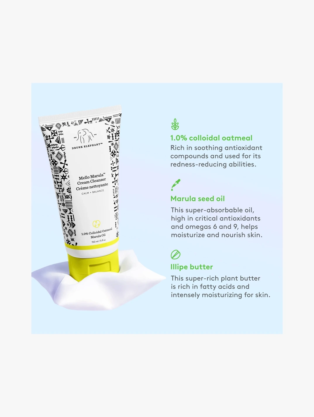 Alternative Image Drunk Elephant Mellow Marula Cleanser
