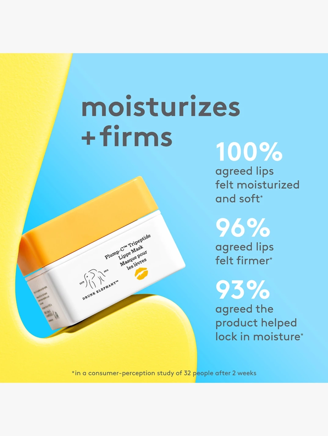 Alternative Image DRUNKELEPHANT Tripeptide Lippe Mask