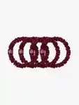 Alternative Image Slip Back To School Silk Scrunchies Maroon