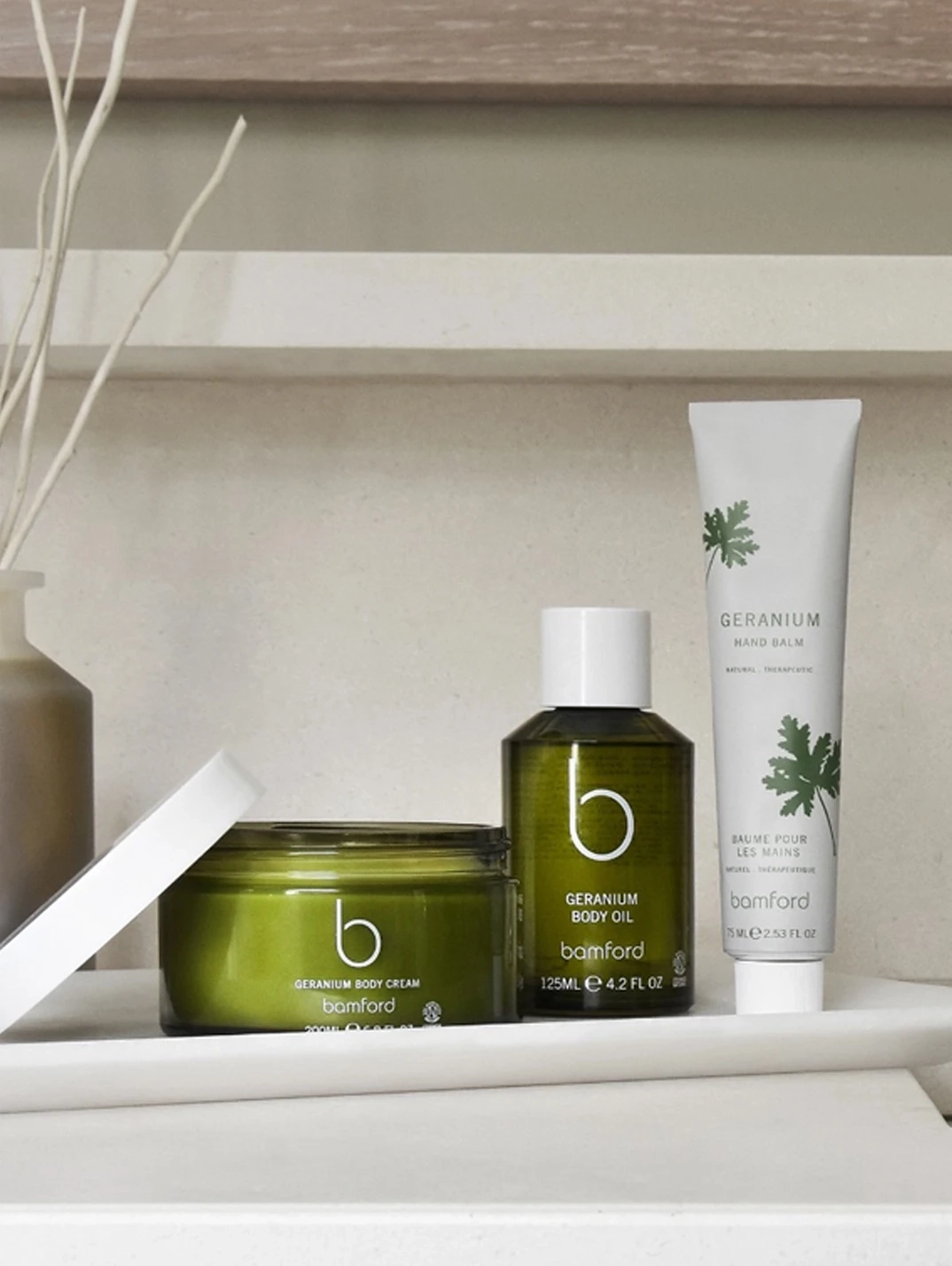 Alternative Image Bamford Geranium Hand Cream