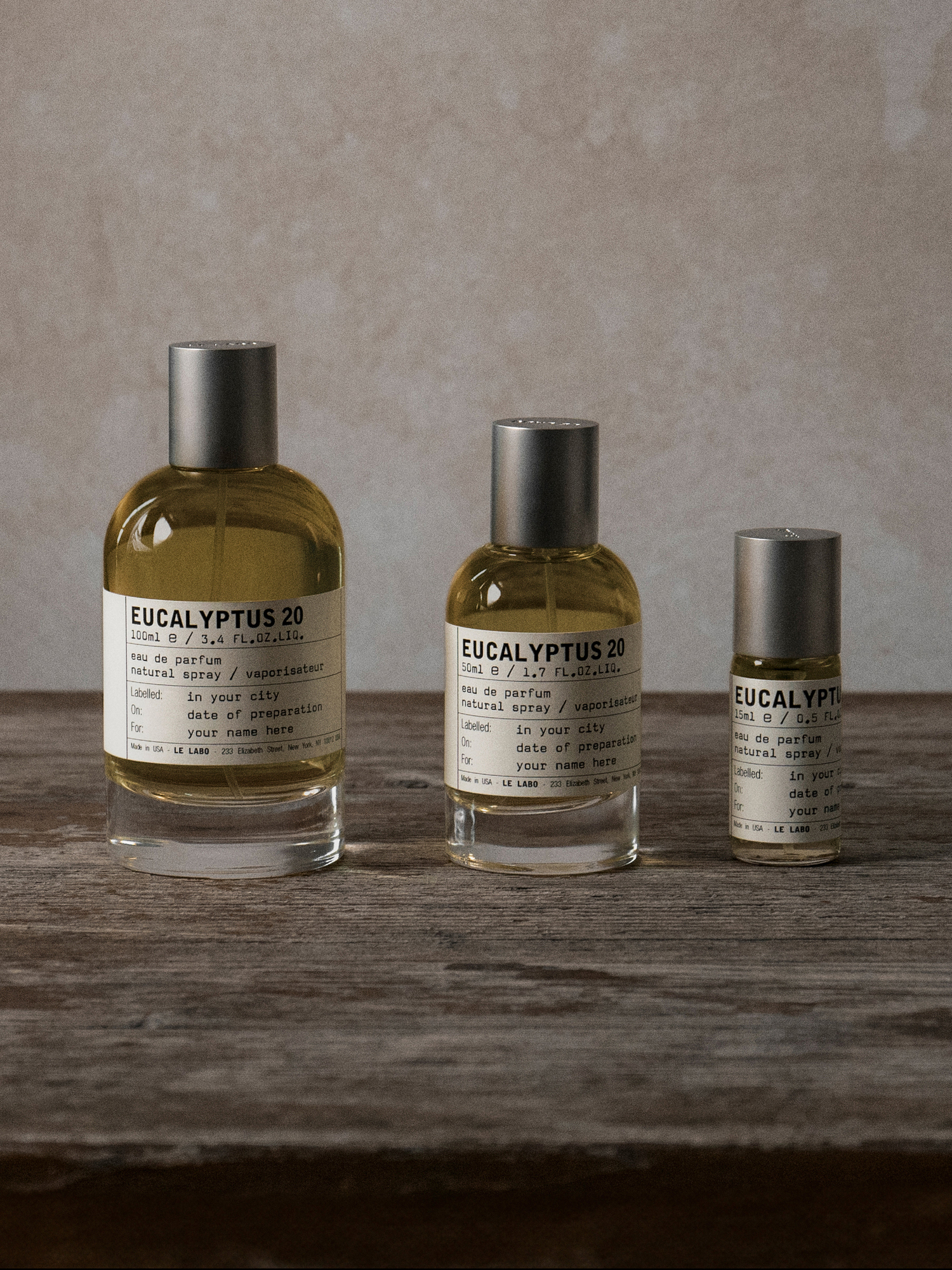 LE LABO Eucalyptus 20 50ml オードパルファム Eucalyptus 20 by Le Labo Fragrance Samples | DecantX | Scent