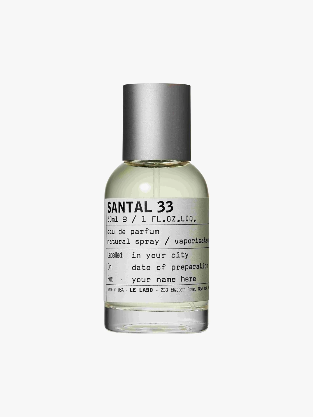 Labo Fragrances Sample Santal 33 SAMPLE Le Labo Santal 33 EDP