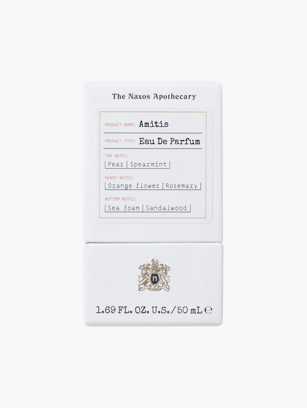 Alternative Image The Naxos Apothecary Amitis Eaude Parfum