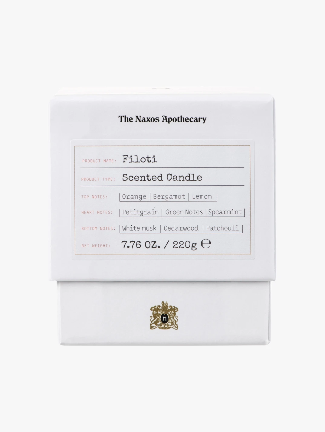 Alternative Image The Naxos Apothecary Filoti Candle