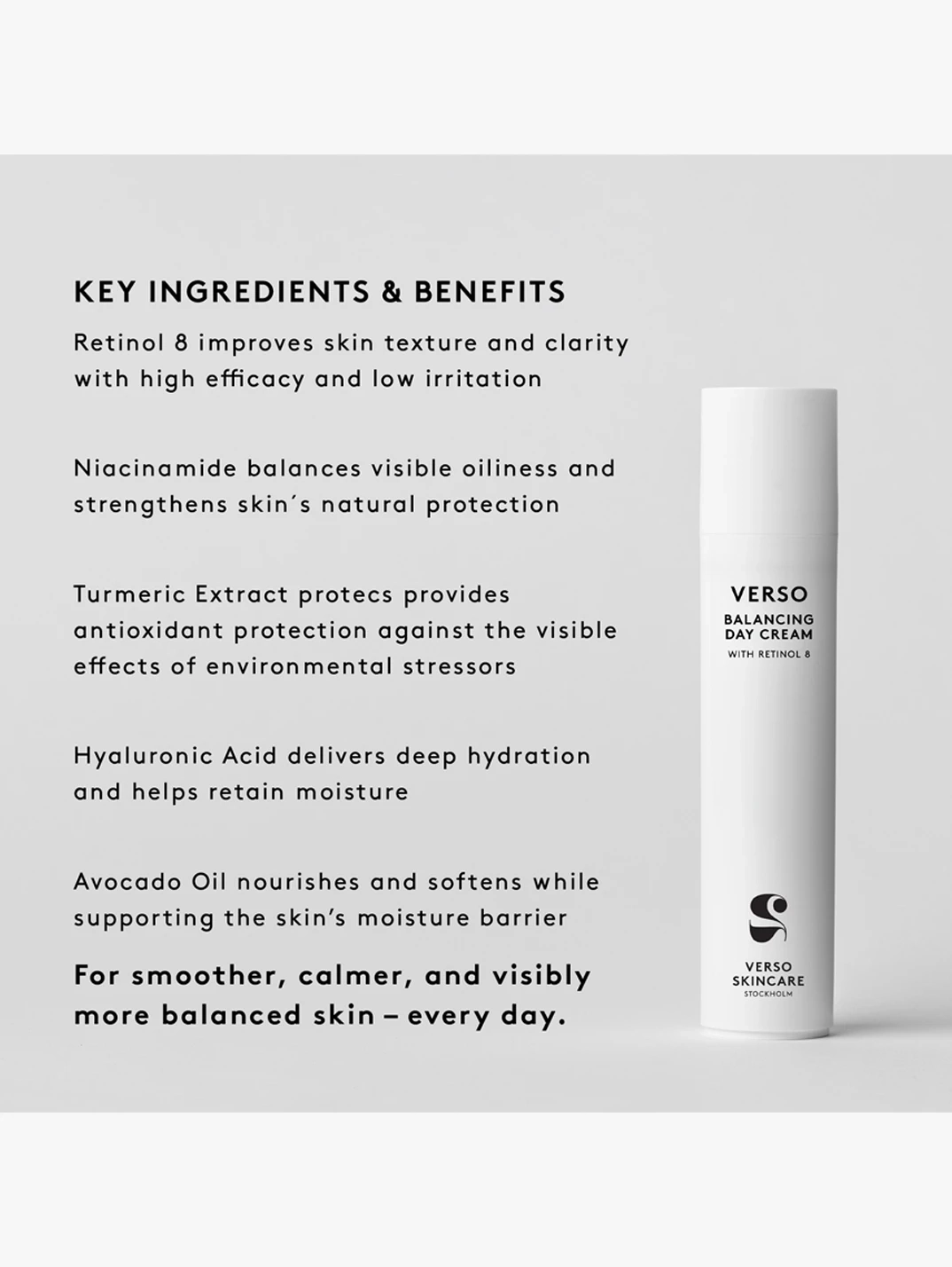 Alternative Image VERSO Balancing Day Cream