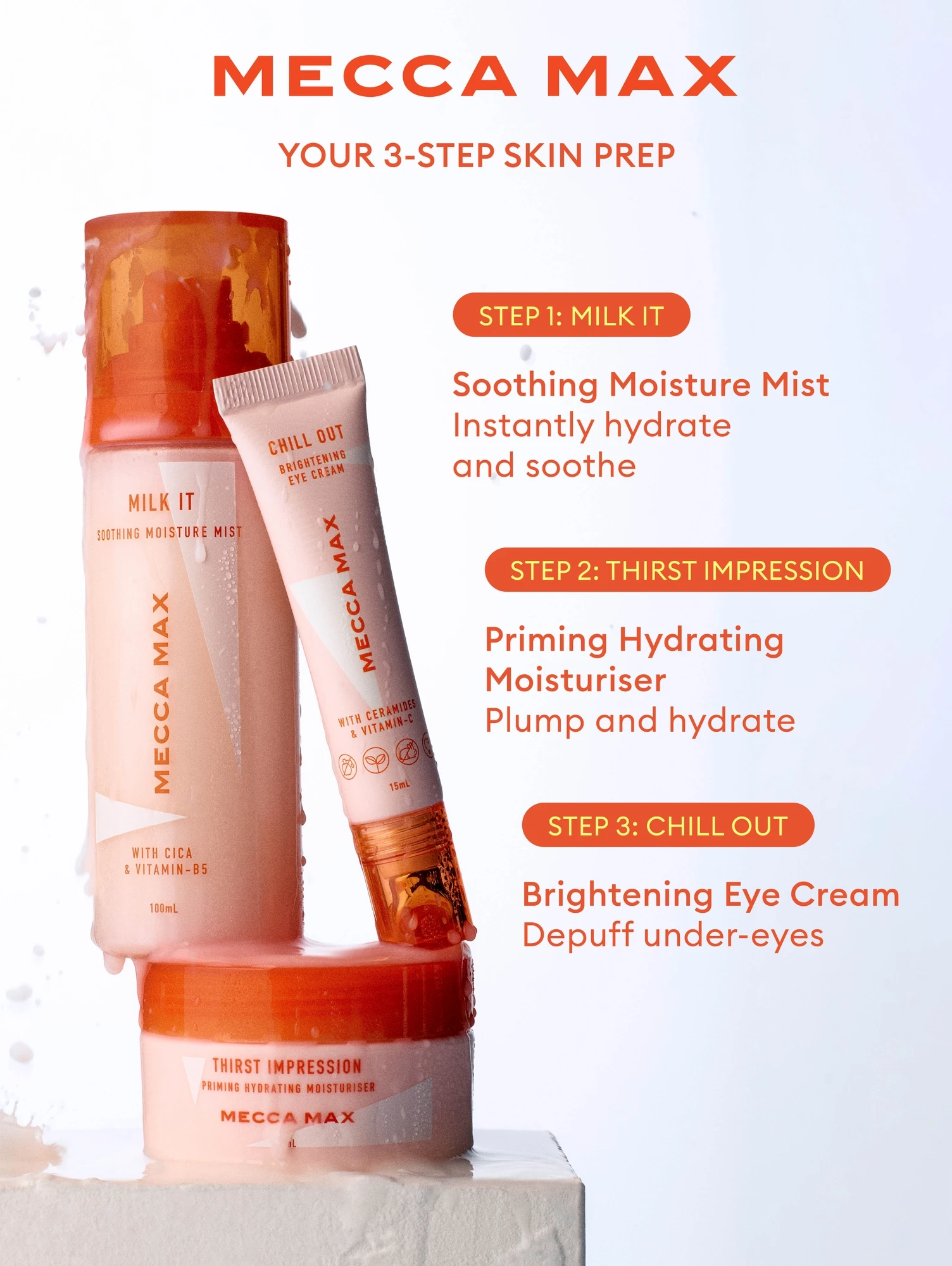 Alternative Image MECCAMAXMILKIT Soothing Moisture Mist