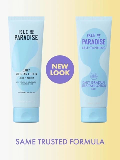 Alternative Image Isle Of Paradise Gradual Self Tan Light Medium