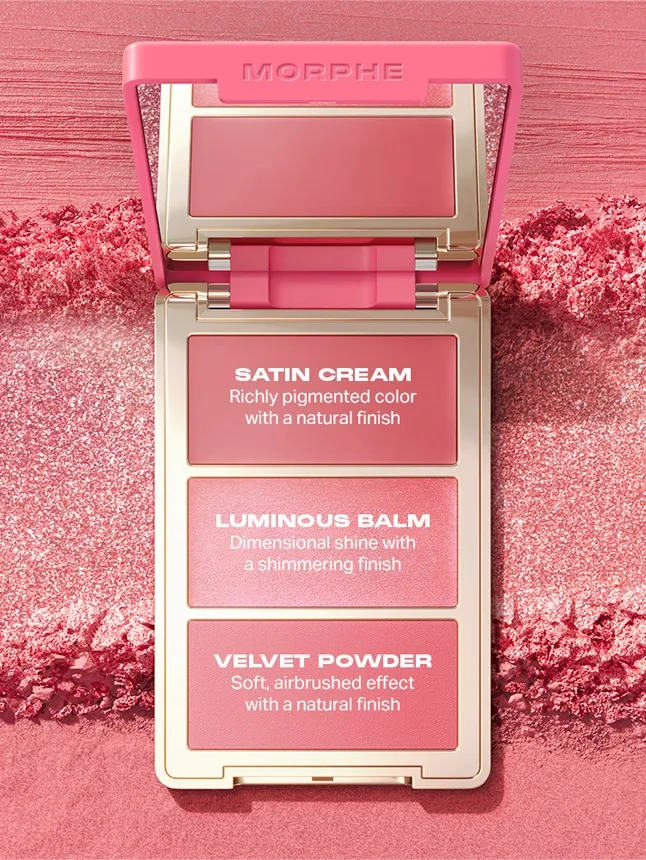 Cheek Thrills Multi Finish Face Trio