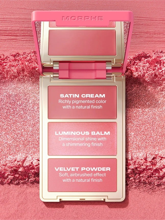 Alternative Image Morphe Cheek Thrills Multi Finish Face Trio