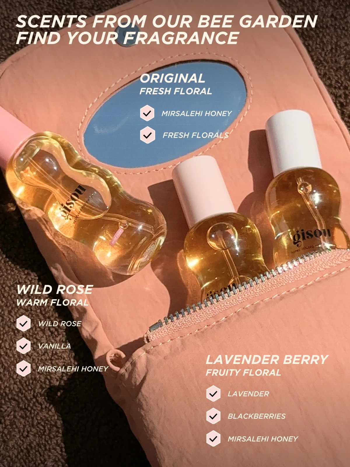 Alternative Image Gisou Hair Perfume Wild Rose