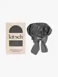 Hero Kitsch Adjustable Oversized Satin Bonnet Charcoal