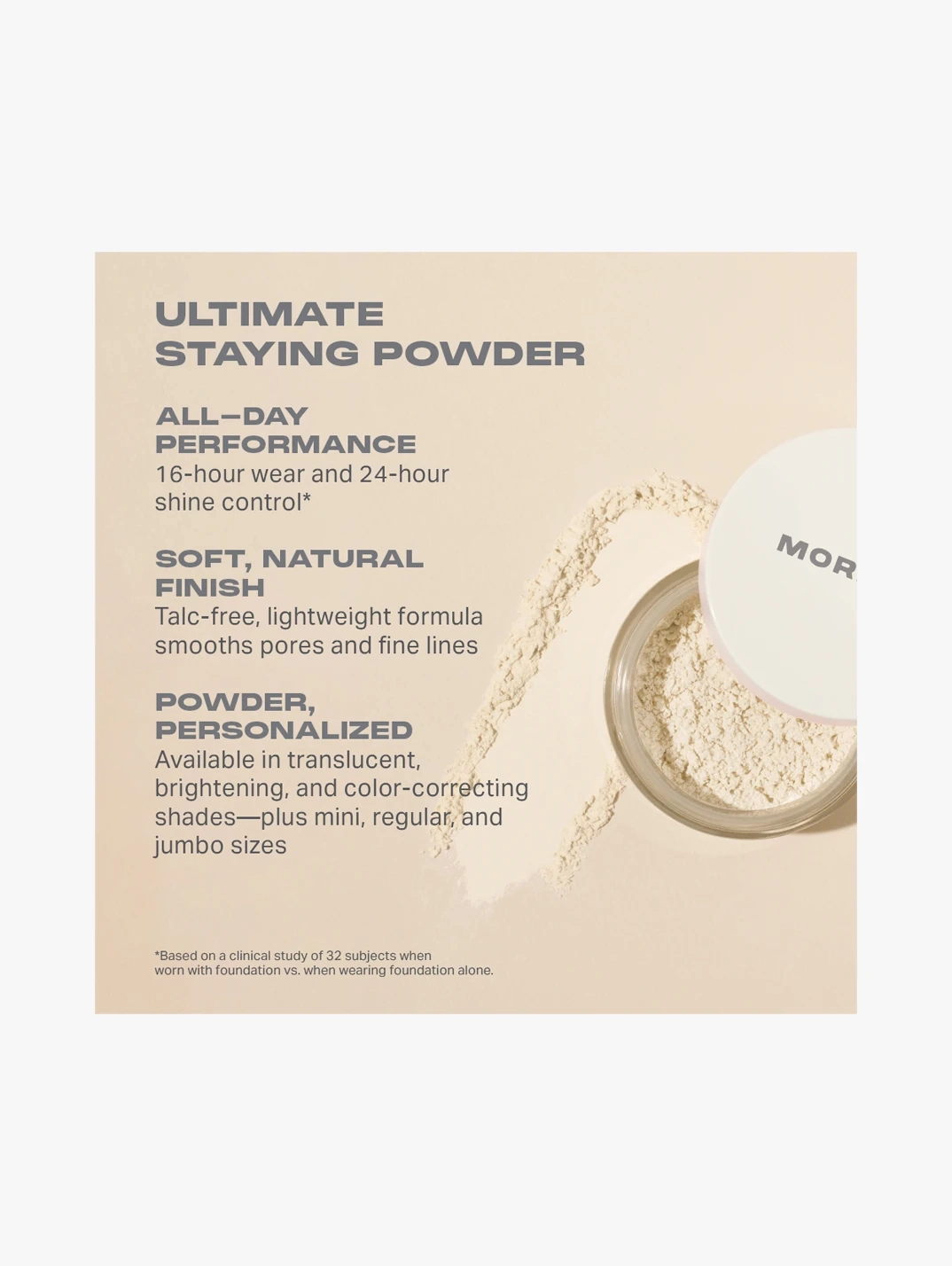 Alternative Image Morphe Jumbo Bake& Set Setting Powder
