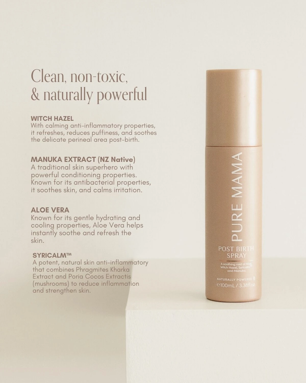 Alternative Image Pure Mama Post Birth Spray