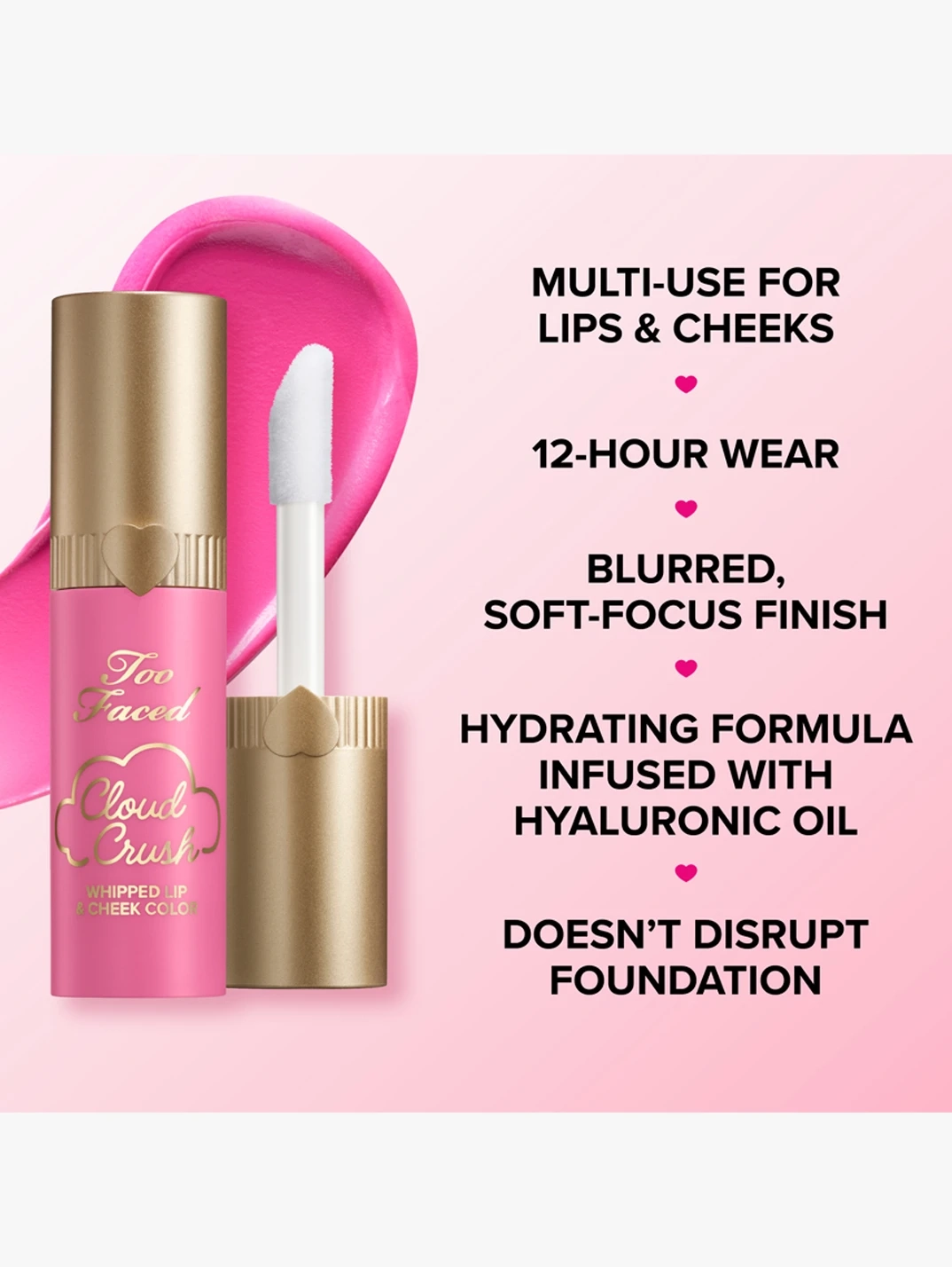 Alternative Image Too Faced Cloud Crush Whipped Lip Cheek Color