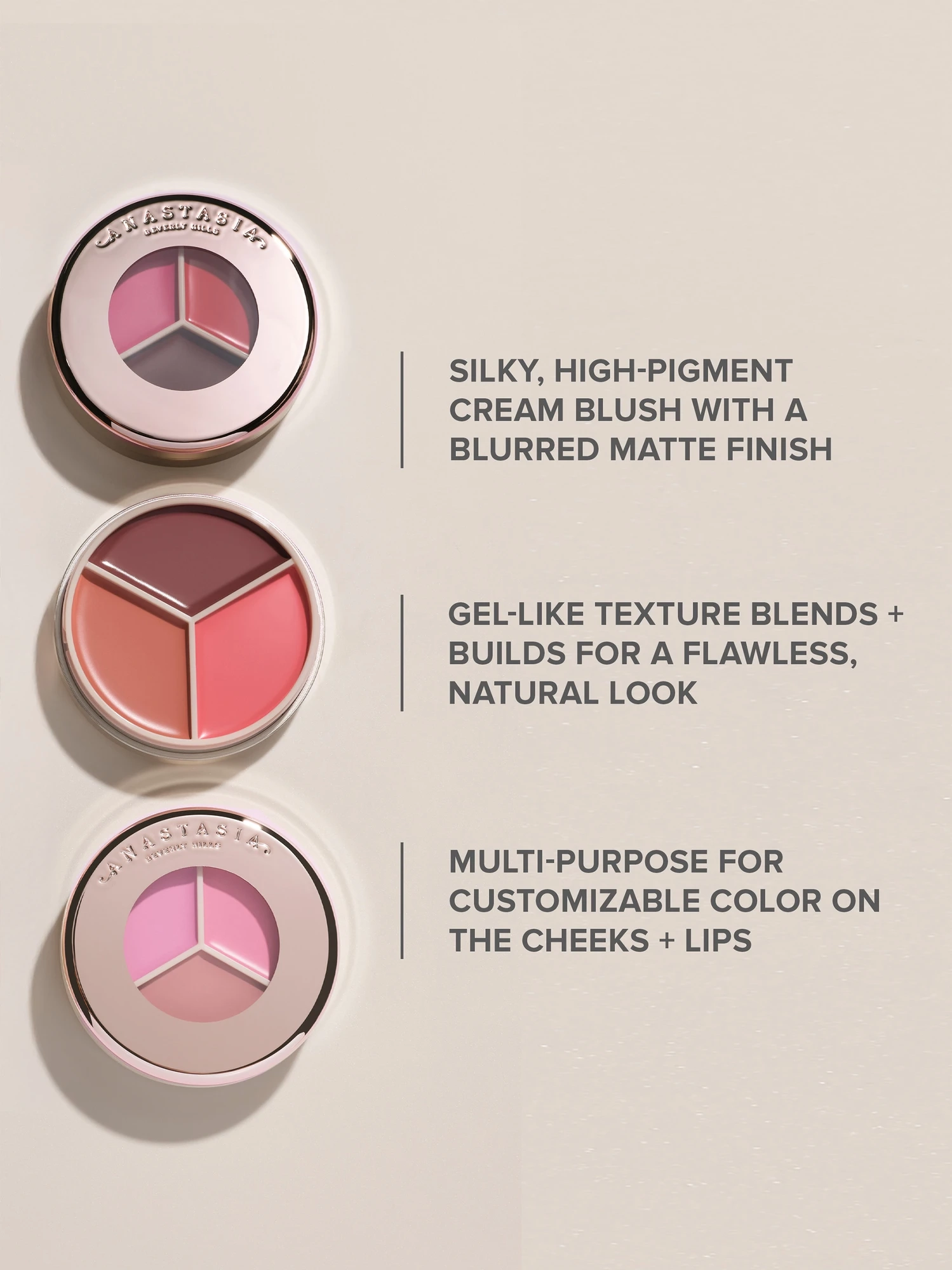 Alternative Image Anastasia Beverly Hills Magic Touch Blush Trio