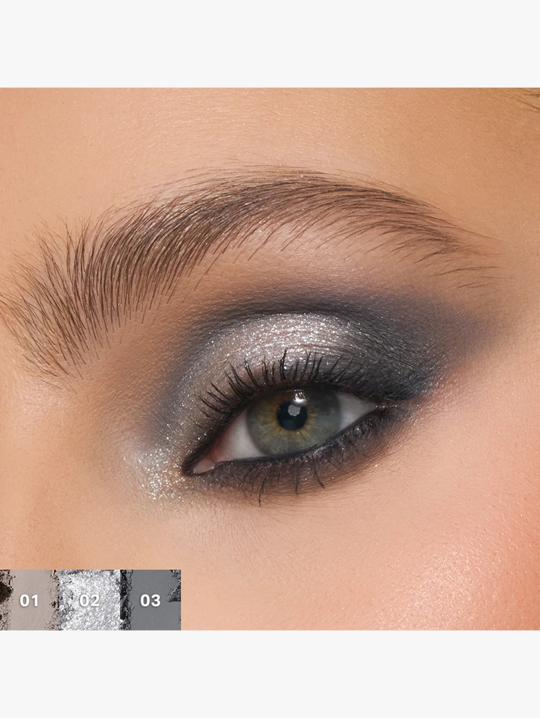 Alternative Image Morphe Cyber Chrome Eyeshadow Palette