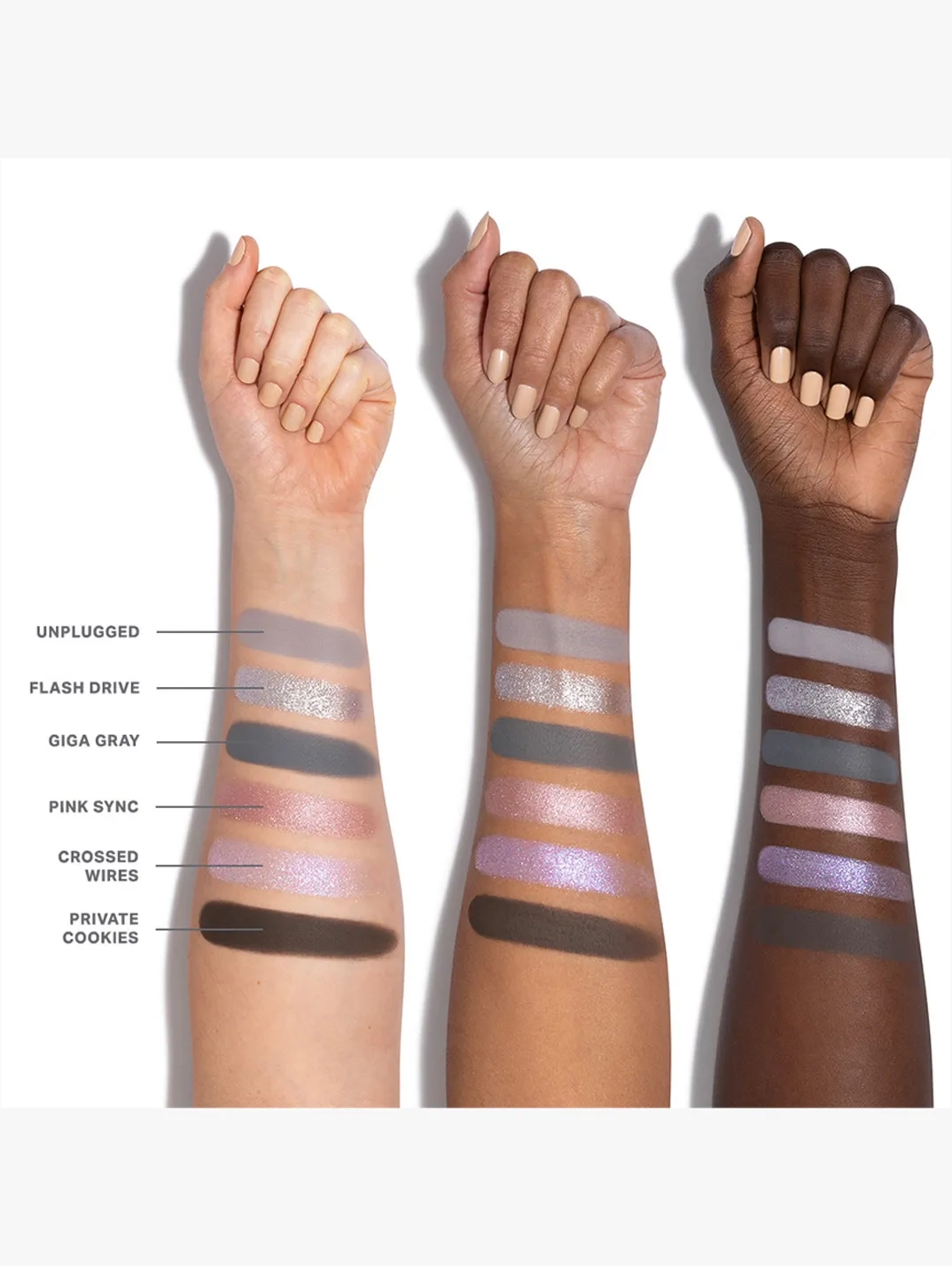 Alternative Image Morphe Cyber Chrome Eyeshadow Palette