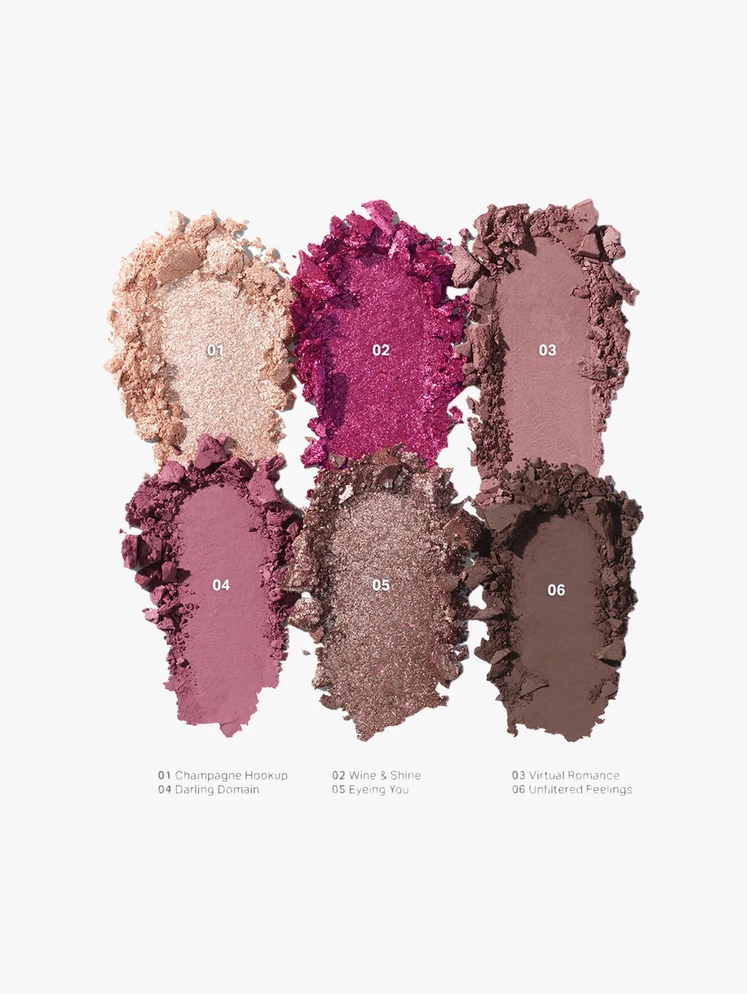 Swatch Morphe Love Byte Eyeshadow Palette