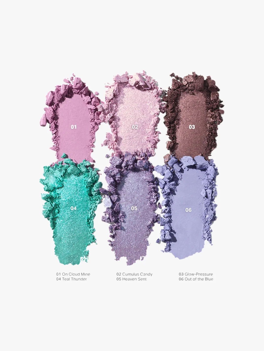 Swatch Morphe Sky Fi Eyeshadow Palette