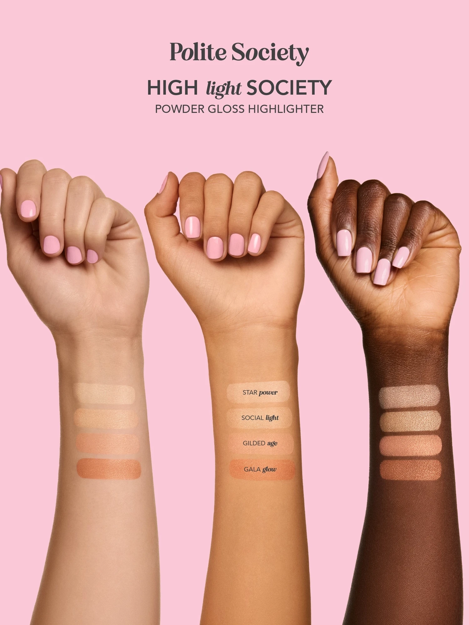 Alternative Image Polite Society High Light Society Powder Gloss Highlighter
