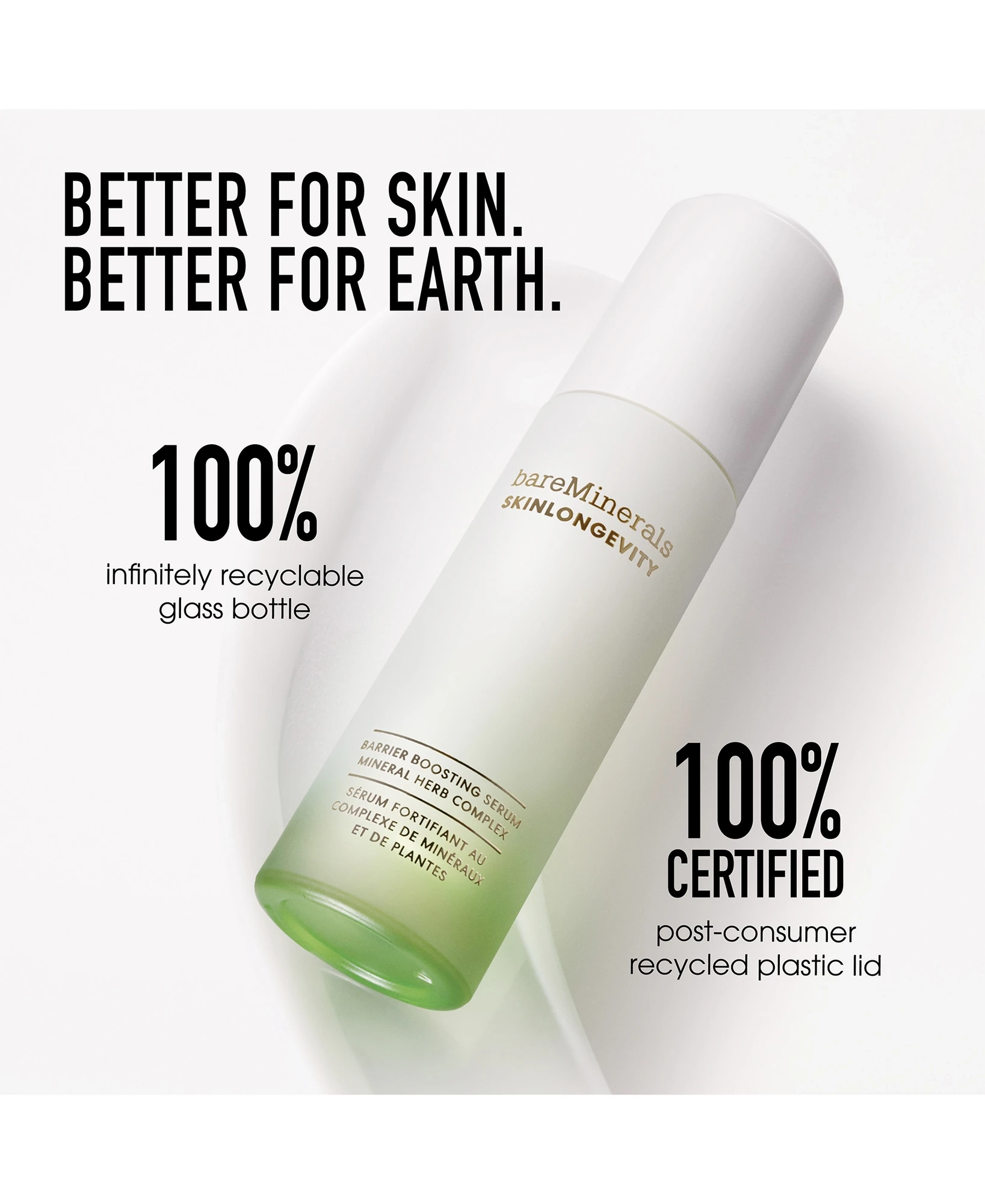 Alternative Image Bare Minerals Skinlongevity Barrier Boosting Serum Mineral Herb Complex